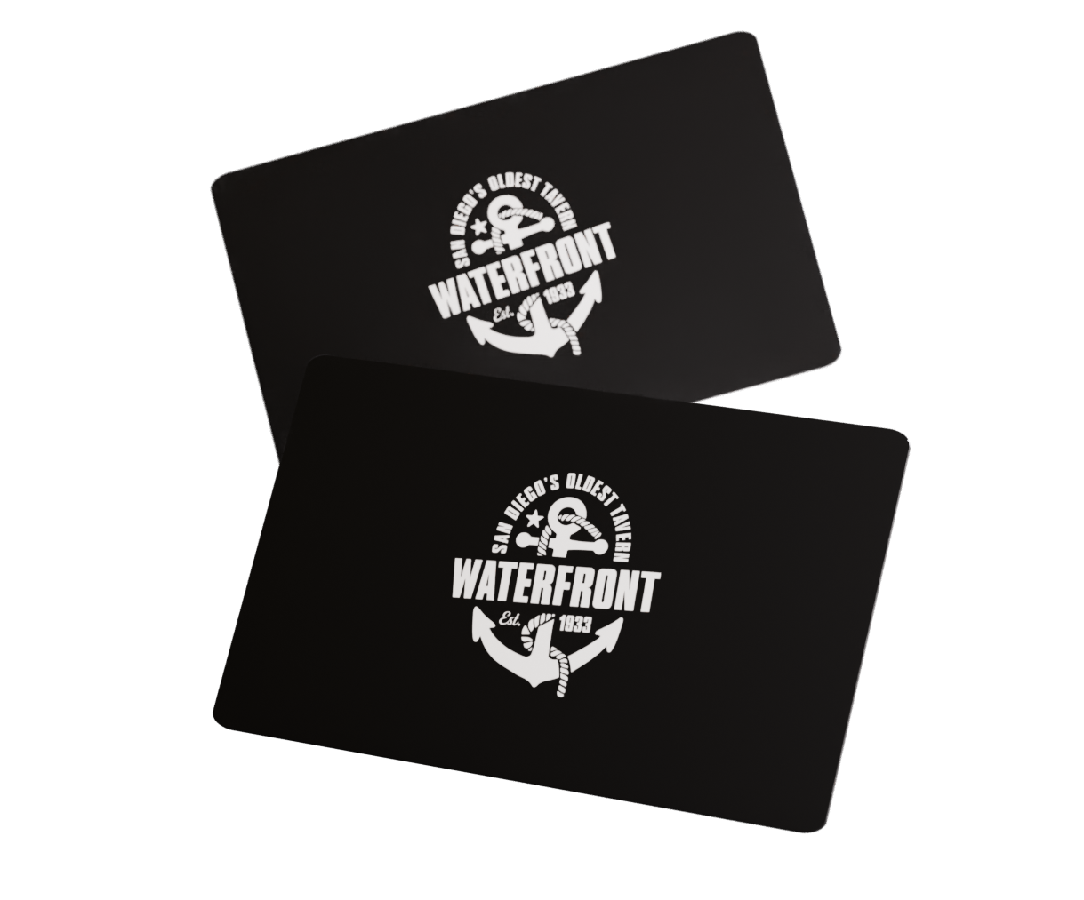 Waterfront gift cards